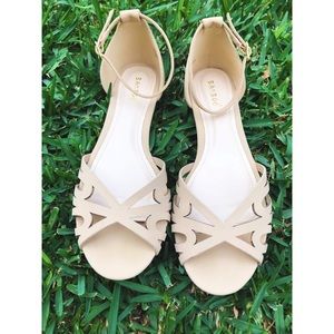 Bamboo Biege Strap Sandals